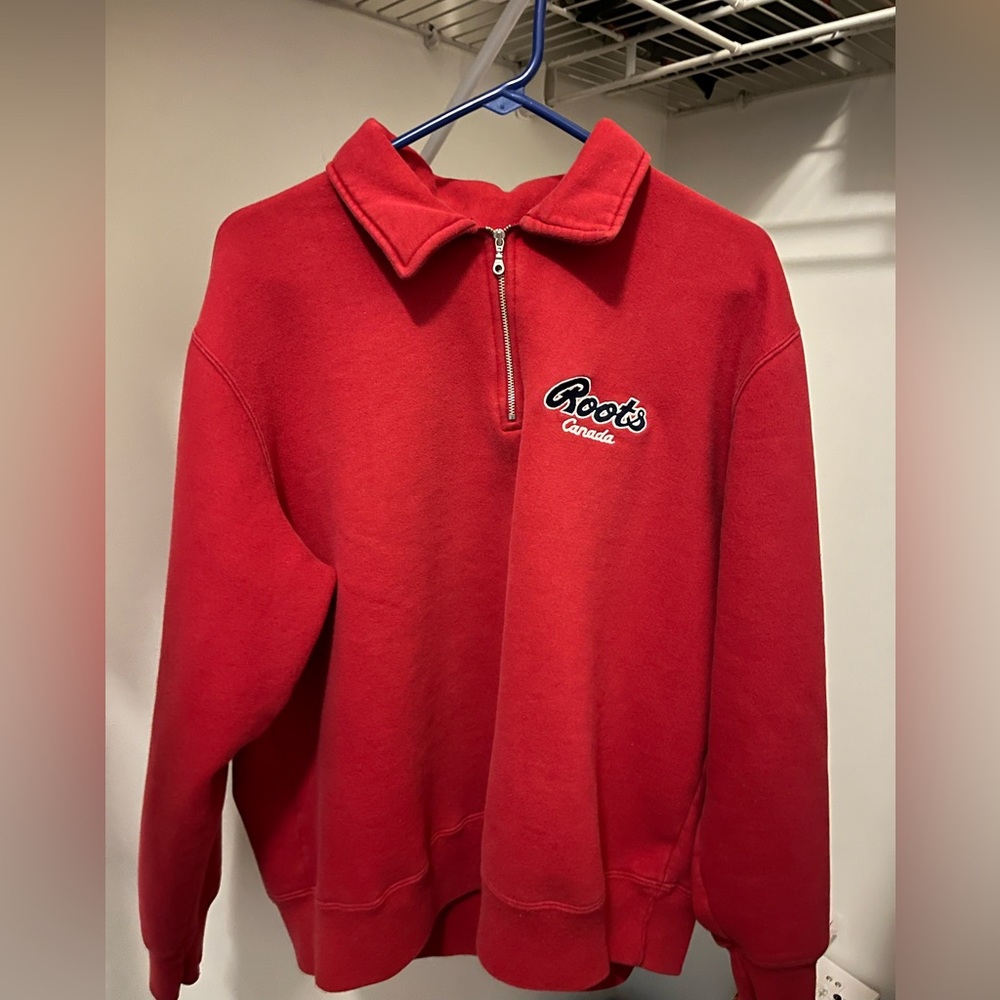 Roots Canada Quarter Zip Pullover